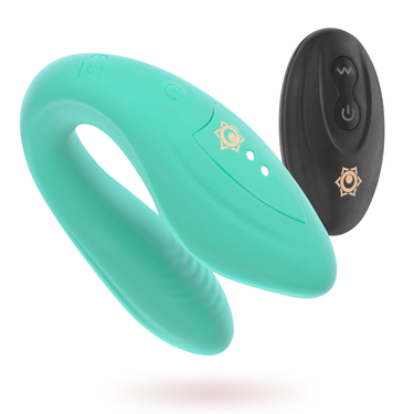 Kama Ritual Vibratore U-Shape con 2 Motori e Telecomando